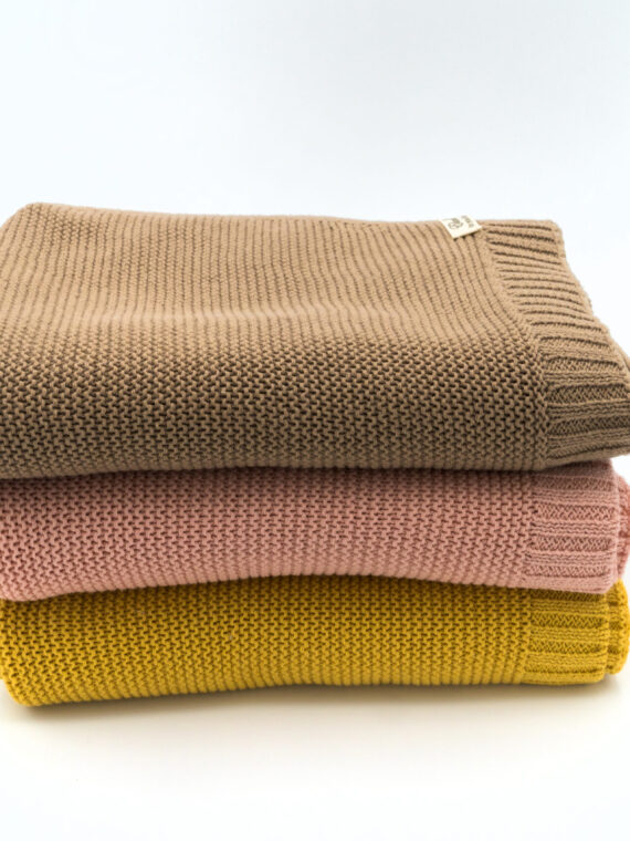Copertina Cotone Rosa Antico