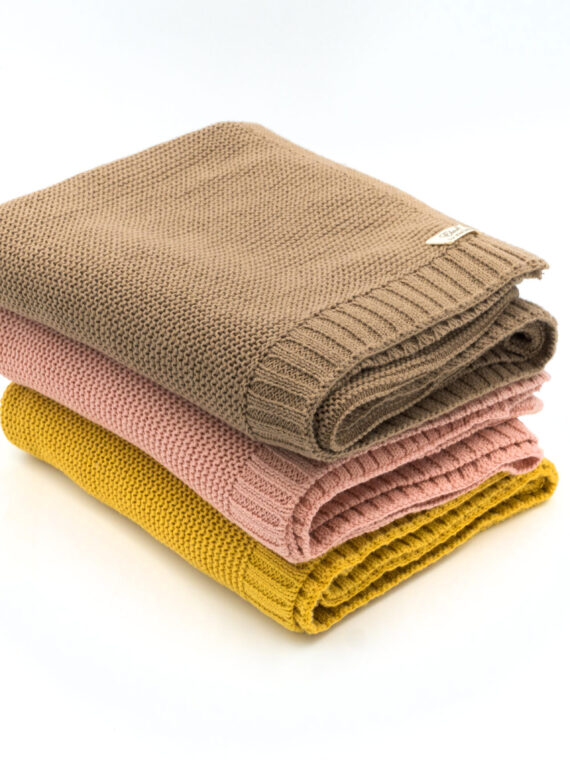 Copertina Cotone Rosa Antico