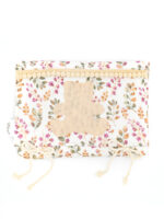 Fasciatoio Viaggio Teddy Foglie Mauve