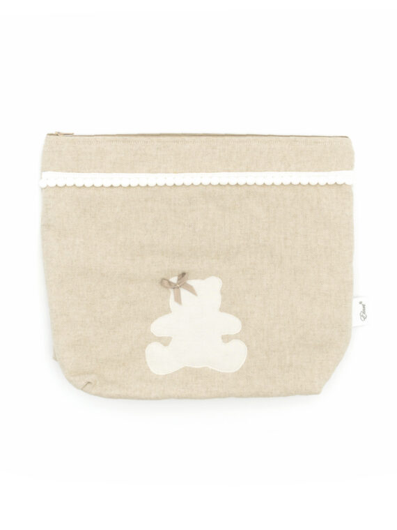 Pochette Cambio Shabby Teddy Latte