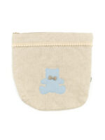 Pochette Cambio Shabby Azzurro Polvere