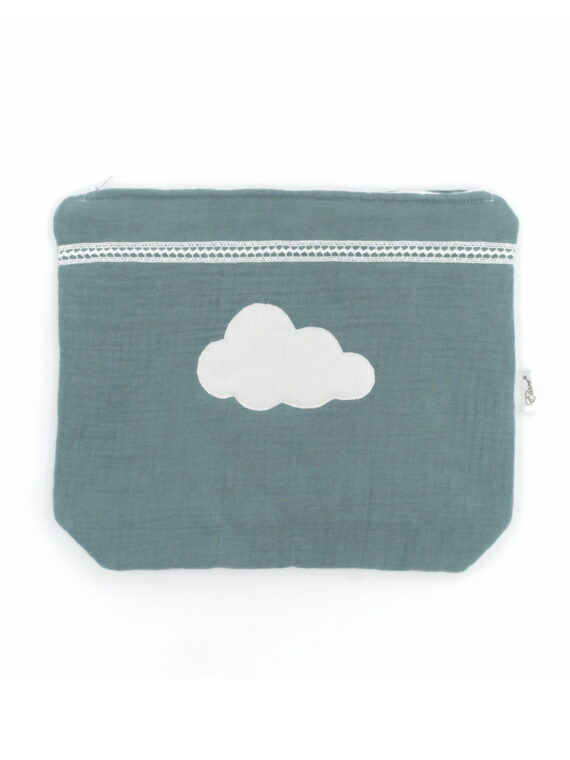 Pochette Cambio Nuvola Verde Antico