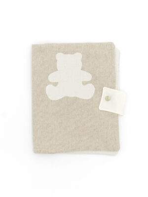 Portapannolini/Salviette Shabby Teddy Latte