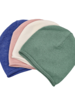 Cappellino New Born Lana Latte