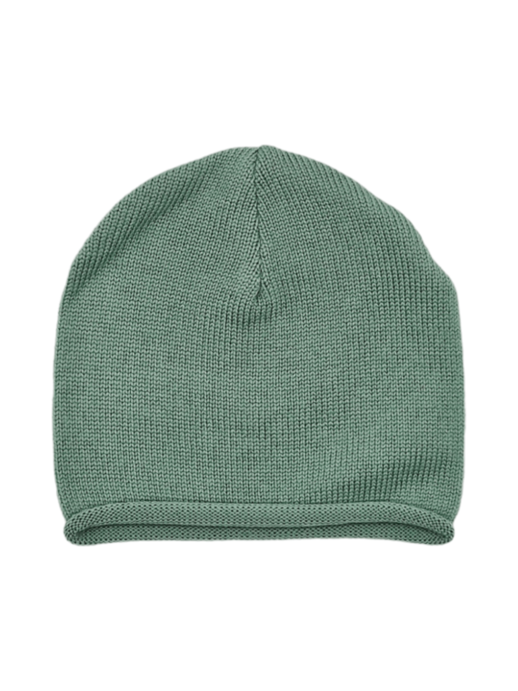 Cappellino New Born Lana Salvia