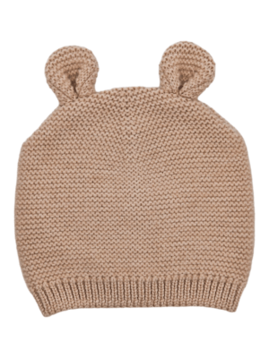 Cappellino Lana Teddy Beige