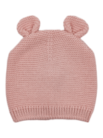 Cappellino Lana Teddy Rosa