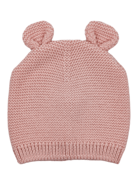 Cappellino Lana Teddy Rosa