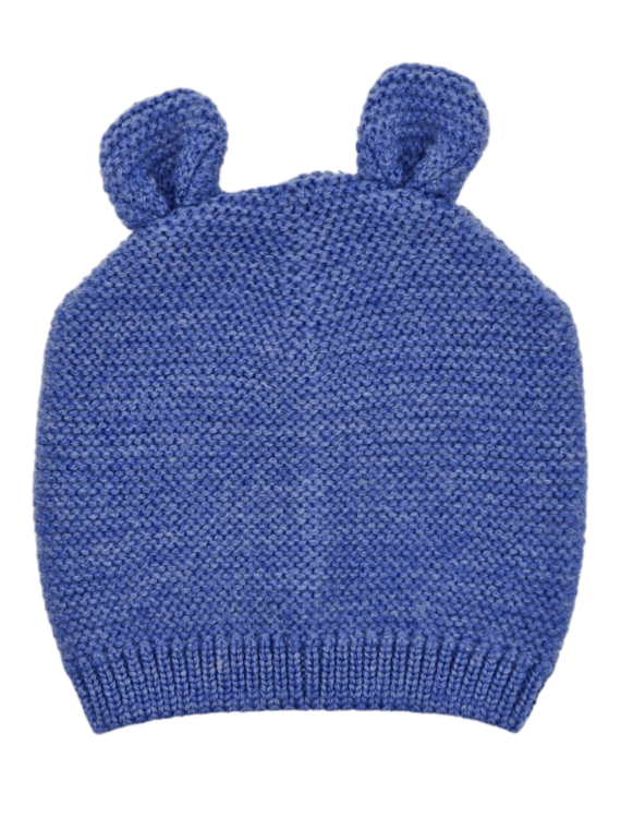 Cappellino Lana Teddy Denim