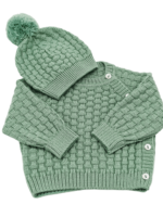 Cappellino Vimini Lana Salvia