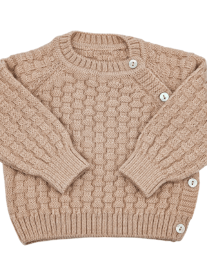 Maglioncino Vimini Lana Beige
