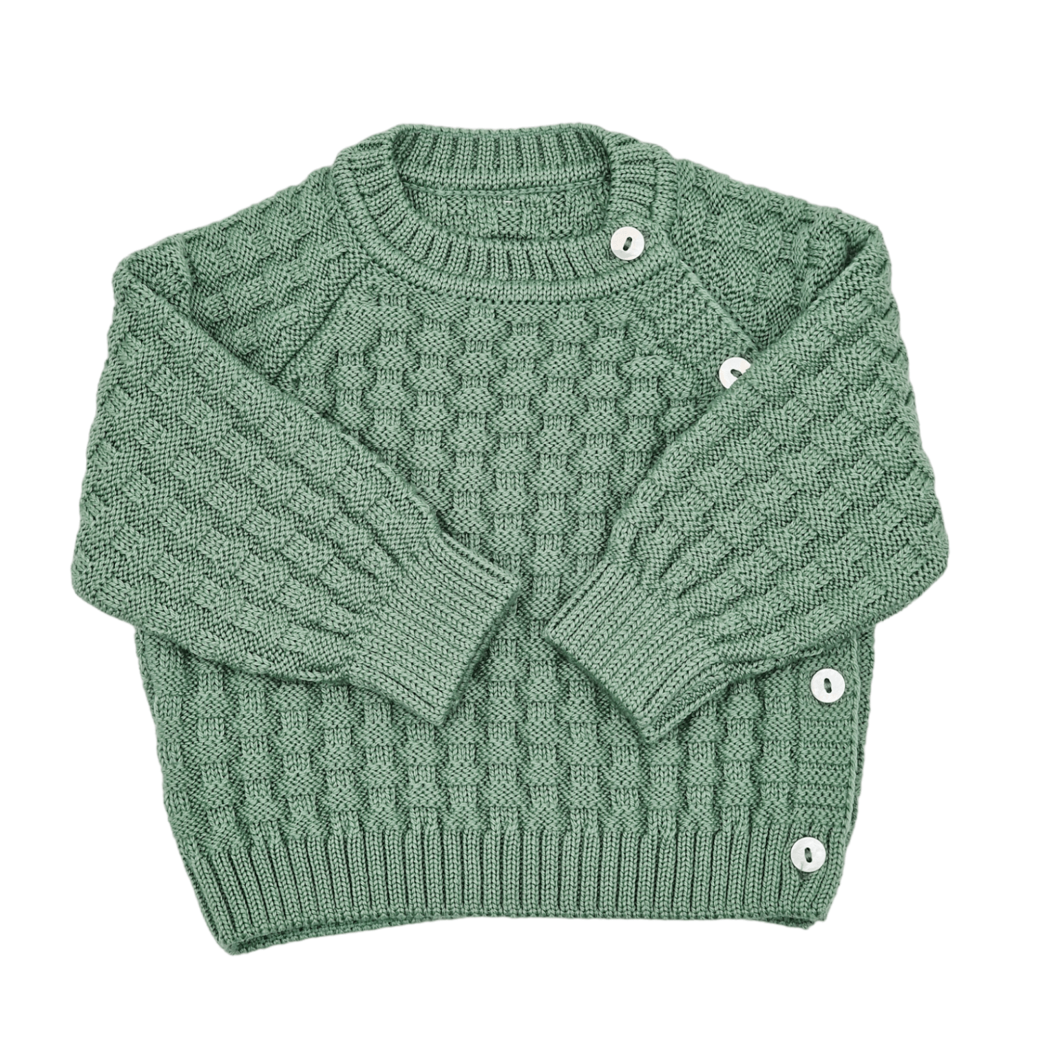 Maglioncino Vimini Lana Salvia