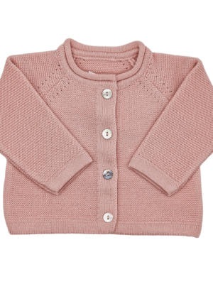Cardigan Lana Rosa