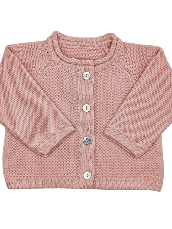 Cardigan Lana Rosa