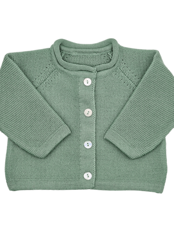 Cardigan Lana Salvia