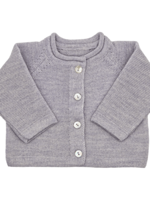 Cardigan Lana Grigio