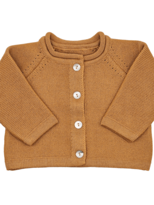 Cardigan Lana Ocra