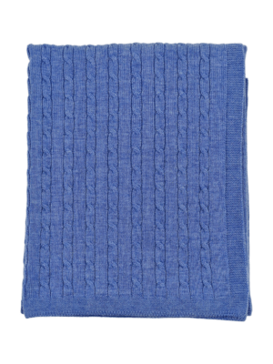 Copertina Trecce Lana Denim